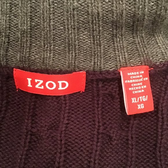 Izod Men's Sweater - Picture 4 of 5
